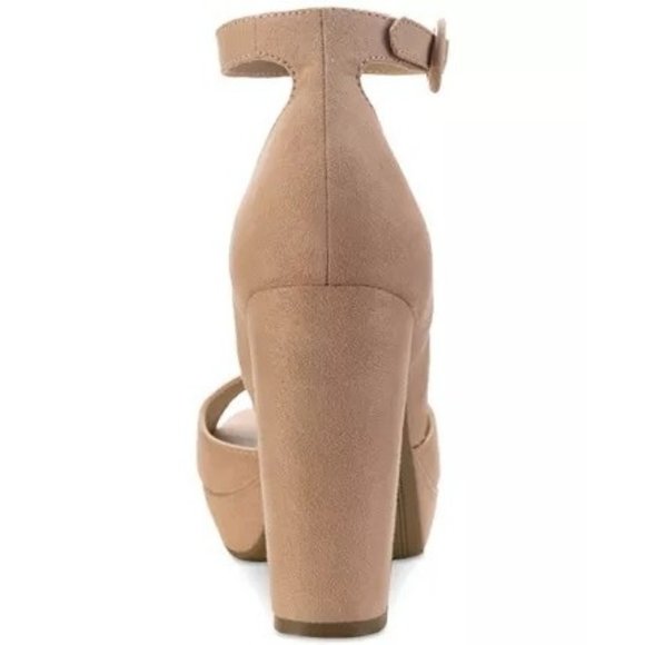 Sun + Stone Reeta Block-Heel Platform Sandals in Rose - Size 5.5 M NEW - Picture 2 of 7